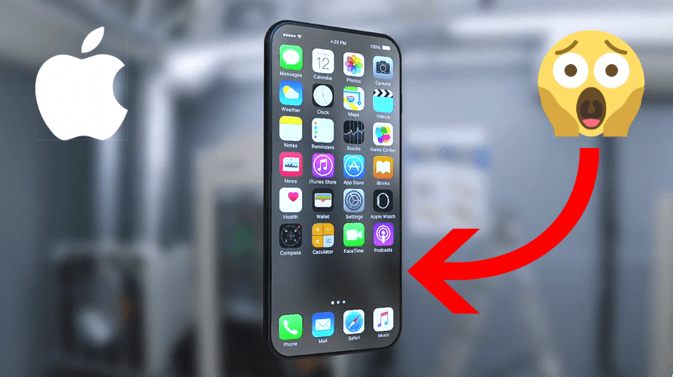 iPhone 8 nemá mít žádná fyzická tlačítka... a to ani na boku!